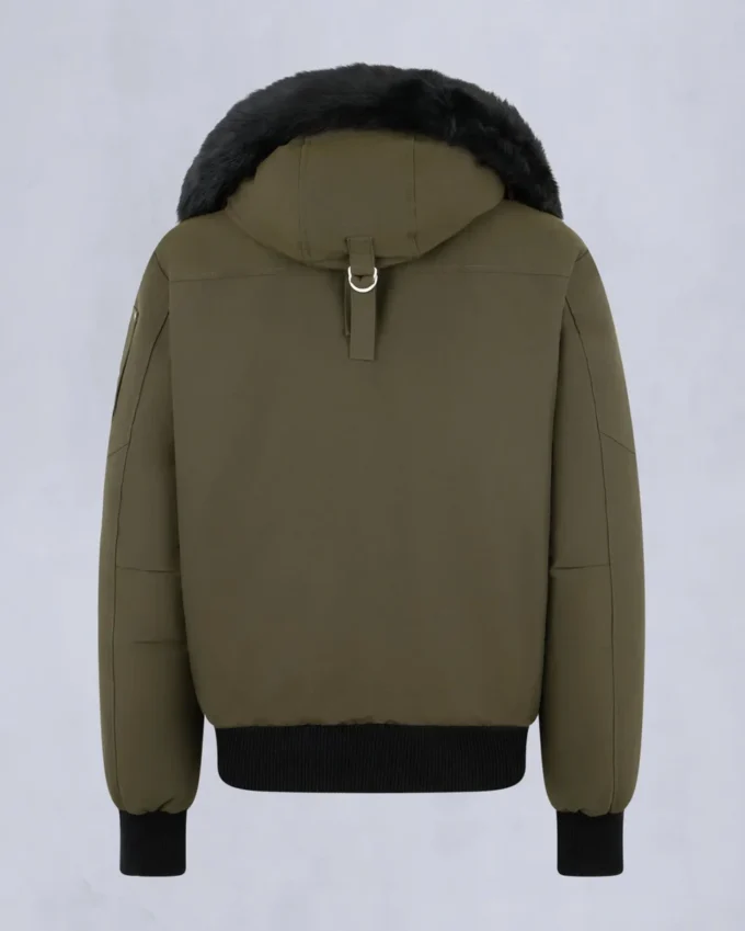 Original Ballistic Shearling Trim Bomber Jacket