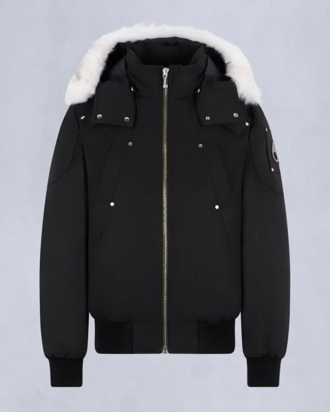 Original Ballistic Shearling Trim Bomber Jacket