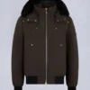 Original Ballistic Shearling Trim Bomber Jacket