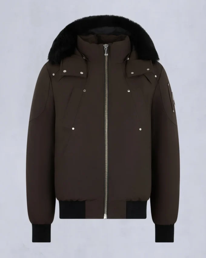 Original Ballistic Shearling Trim Bomber Jacket