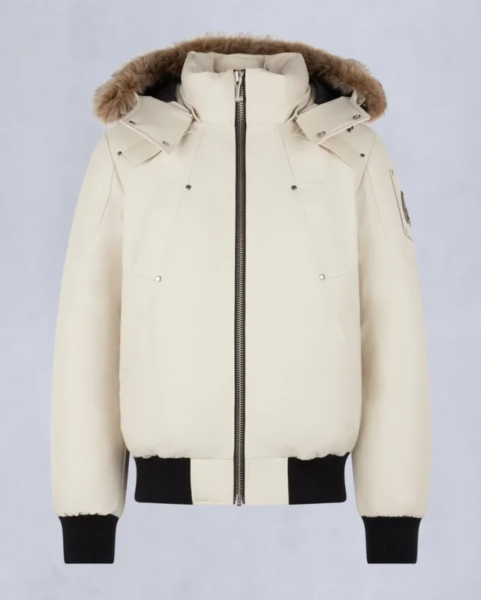 Original Ballistic Shearling Trim Bomber Jacket