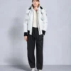 Original Debbie Shearling Trim Bomber Jacket