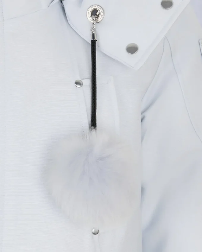 Original Debbie Shearling Trim Bomber Jacket