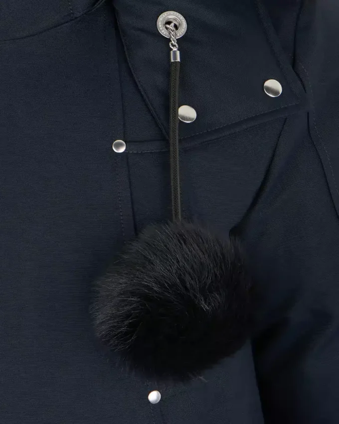 Original Debbie Shearling Trim Bomber Jacket