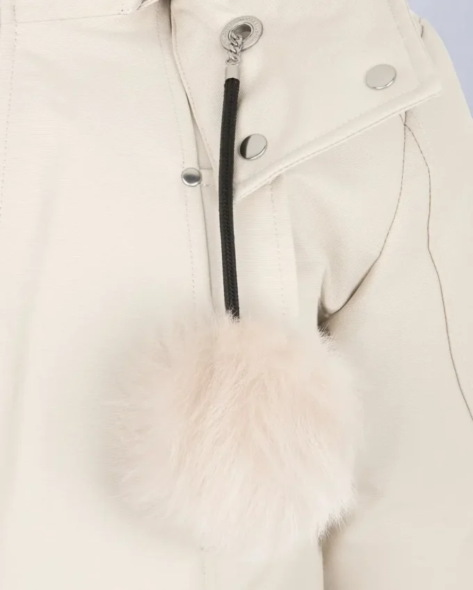 Original Debbie Shearling Trim Bomber Jacket