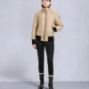 Original Debbie Shearling Trim Bomber Jacket