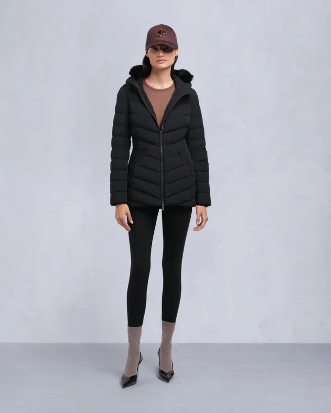 Roselawn Shearling Trim Jacket