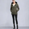 Roselawn Shearling Trim Jacket