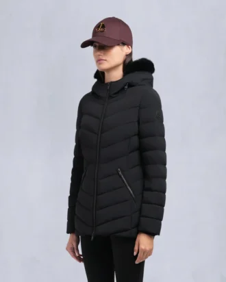 Roselawn Shearling Trim Jacket