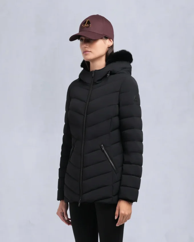 Roselawn Shearling Trim Jacket