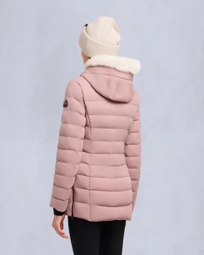 Roselawn Shearling Trim Jacket