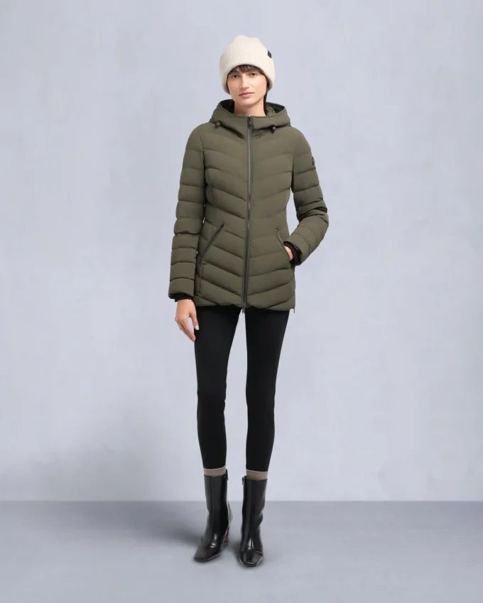 Roselawn Shearling Trim Jacket