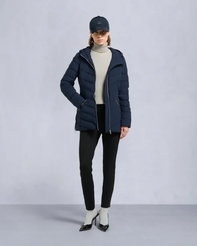 Roselawn Shearling Trim Jacket