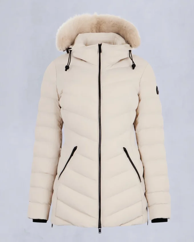 Roselawn Shearling Trim Jacket